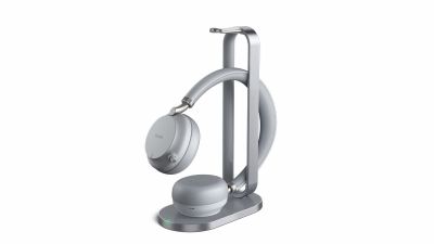 BH72 with Charging Stand UC Light Gray USB-C/Stereo/ANC/USB-C/BT/Bezdrať/Stand/Sivá