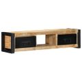 VidaXL TV skrinka 100x30x25 cm Masívne hrubé drevo Mango