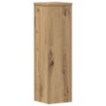 vidaXL Stojany na rastliny 2 ks dub artisan 17x17x60 cm kompoz. drevo