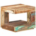 vidaXL Konferenčný stolík 45x45x40 cm masívne recyklované drevo