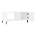 vidaXL Konferenčný stolík biely 90x50x40 cm kompozitné drevo