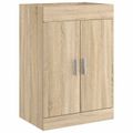 vidaXL Skriňa pod umývadlo do kúpeľne Dub sonoma 56 x 37,5 x 81 cm