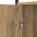 vidaXL Servírovacia skriňa Remeselný dub 100 x 35 x 80 cm