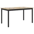 vidaXL Jedálenské stoly 140 x 80 x 75 cm Kompozitné drevo Dub sonoma