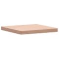 vidaXL Stolová doska 50x50x4 cm štvorcová masívny buk