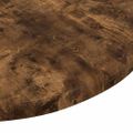 vidaXL Vrchná doska Ø 40 x 1,5 cm Okrúhly Kompozitné drevo Dymový dub