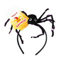 Čelenka halloween s čiernym pavúkom