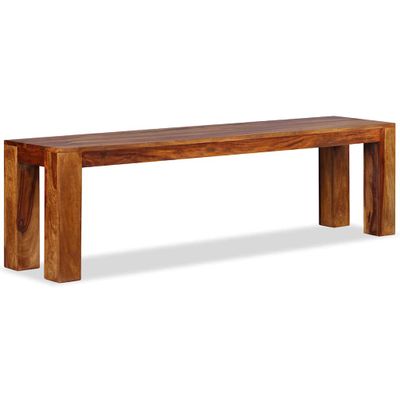 vidaXL Lavička z masívneho akáciaového dreva, 160x35x45 cm
