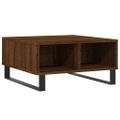 vidaXL Konferenčný stolík hnedý dub 60x60x30 cm kompozitné drevo