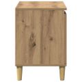 vidaXL TV skrinka dub artisan 102x35x50 cm spracované drevo