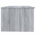vidaXL Konferenčný stolík sivý dub sonoma 102x50x36cm kompozitné drevo