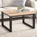 vidaXL Stolové dosky 2 ks 80x40x1,7 cm obdĺžnikové masívna borovica