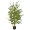 vidaXL Umelá rastlina strom cyprus s kvetináčom zelená 120 cm