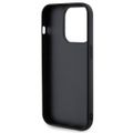 Puzdro Guess pre iPhone 15 Pro 6,1" GUHCP15LPSQSQSK čierne HC PU Quilted Metal Logo