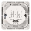 PIR senzor (pohybové čidlo) IP20 500W, biela