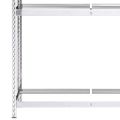 vidaXL 3-poschodové stojany na pneumatiky 2 ks 110x40x200 cm oceľ