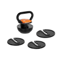 Kettlebell litinový nastaviteľný 9 kg REBEL ACTIVE RBA-2324-9