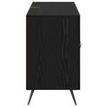 vidaXL Servírovacia skriňa Čierny dub 100 x 36 x 60 cm