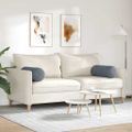 vidaXL Podložkové vankúše 2 pcs Tmavo šedá Ø 25 x 70 cm