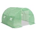 vidaXL Skleník 9 m² 300x300x200 cm