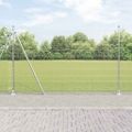 vidaXL Zvarené drôtené pletivo s betónovým základom 25 x 1,4 m