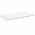 vidaXL Doska stolíka biela 80x40x2,5 cm masívne borovicové drevo