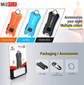 KLARUS Mi2 Black baterka na kľúče 40 lm, batéria 120 mAh, USB, čierna