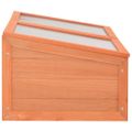 vidaXL Skleník, drevo 100x50x34 cm