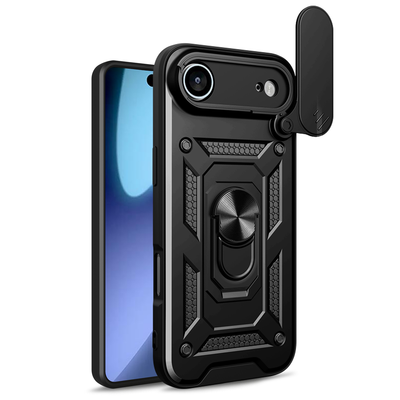 Puzdro Defender Slide pre iPhone 17 Air 6,6" čierne