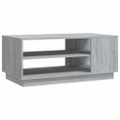 vidaXL Konferenčný stolík sivý sonoma 102x55x43 cm drevotrieska