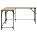 vidaXL Stôl dub sonoma 149x149x75 cm kompozitné drevo
