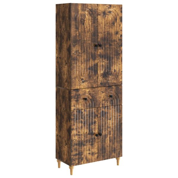 vidaXL Sada skríň 2 pcs 66 x 34,5 x 90 cm Kompozitné drevo