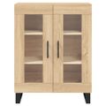 vidaXL Vysoká skrinka dub sonoma 69,5x34x180 cm spracované drevo