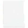 vidaXL TV skrinka lesklá biela 93x35,5x45 cm kompozitné drevo