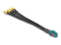 Kábel Mini FAKRA Z jack quad na 4 x SMA