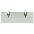 vidaXL Nástenná polička 2 ks sklo 30x10 cm 8 mm