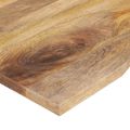 vidaXL Stolová doska so zakrivením 140x50x2,5 cm surový mangový masív