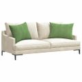 vidaXL Vankúše na pohovku 2 pcs Svetlo zelená 70 x 50 cm