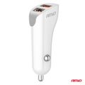 Nabíjačka do auta 2x USB-A 2.1A 12/24V AMiO-0387
