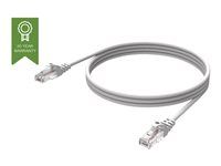 Sietový kábel - RJ-45 (M) do RJ-45 (M) - 50 cm - UTP - CAT 6 - bootovaný - biela