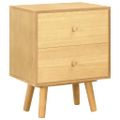 vidaXL Nočné stolíky 2 ks 40x30x50 cm borovicový masív