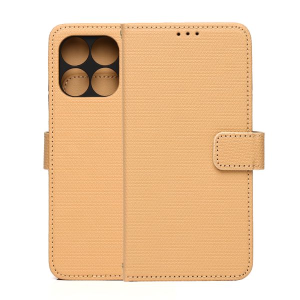 Smart Triangle case for Motorola Edge 70 Fusion brown