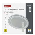 LED prisadené svietidlo REMI, kruhové 45W, stmiev.so zmenou CCT