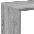 vidaXL Rozdeľovacia knižnica sivá sonoma 102x29x103,5 cm kompoz.drevo