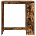 vidaXL Kabinet na práčku Dymová dub 87 x 60 x 89 cm Kompozitné drevo