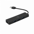 SBOX H-504, 4x USB 3.0 HUB, čierny