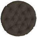 vidaXL Vankúš na zavesenú stoličku VIANEN 100% polyester Antracitová