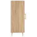 vidaXL Komoda dub sonoma 34,5x34x90 cm spracované drevo