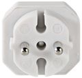 NEDIS síťový rozbočovač/ 2x zásuvka typu C (bez kolíku)/ 250 V AC 50/60 Hz/ 2,5 A/ 1100 W/ bílý Rozbocovac zásuvky, typ F na 2× typ C, 250 V, 2,5 A, 1100 W, bílý