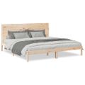 vidaXL Extra dlhá posteľ bez matraca 180x220 cm masívne drevo